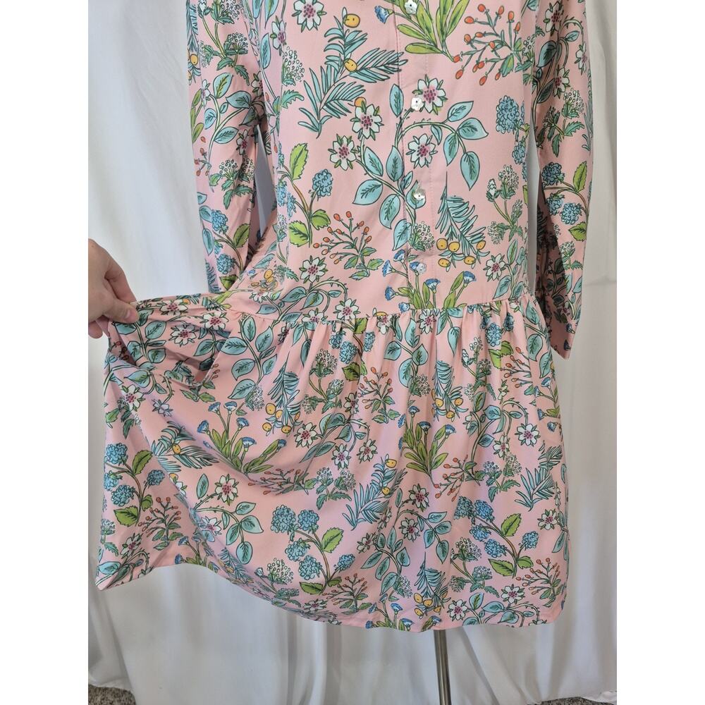 Smith Quinn Pink Floral Mini Dress New Small - Picture 6 of 10